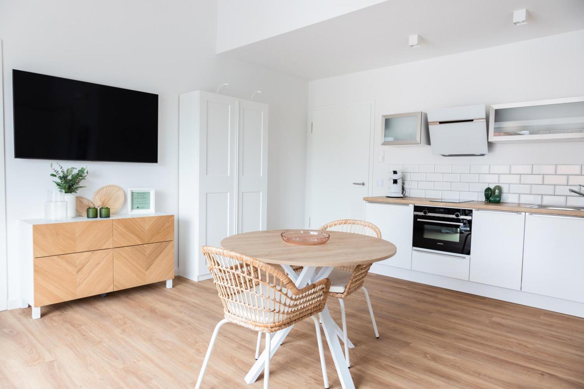Moderne Neue Apartments Zum Wohlfuehlen Im Boardinghouse Bed & Butter Hasbergen 외부 사진