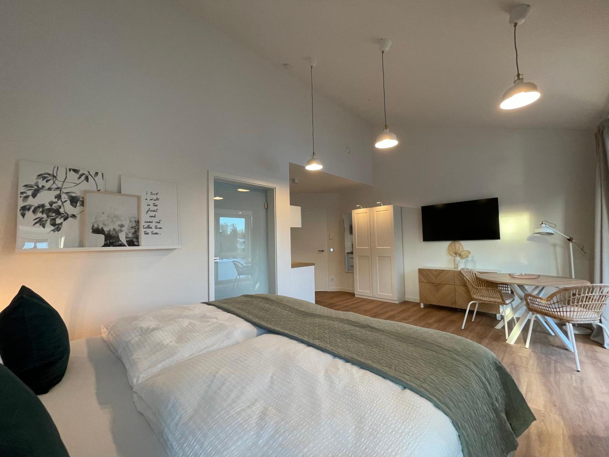 Moderne Neue Apartments Zum Wohlfuehlen Im Boardinghouse Bed & Butter Hasbergen 외부 사진
