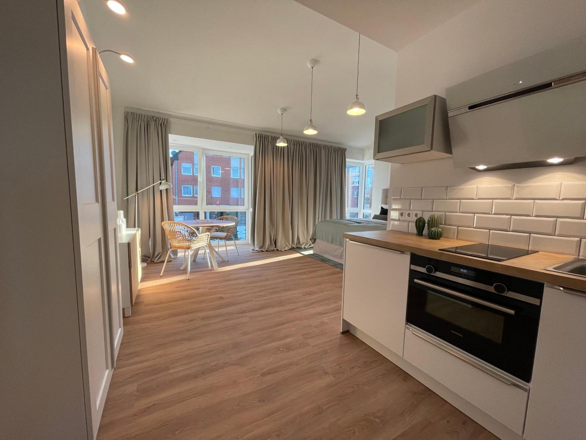 Moderne Neue Apartments Zum Wohlfuehlen Im Boardinghouse Bed & Butter Hasbergen 외부 사진