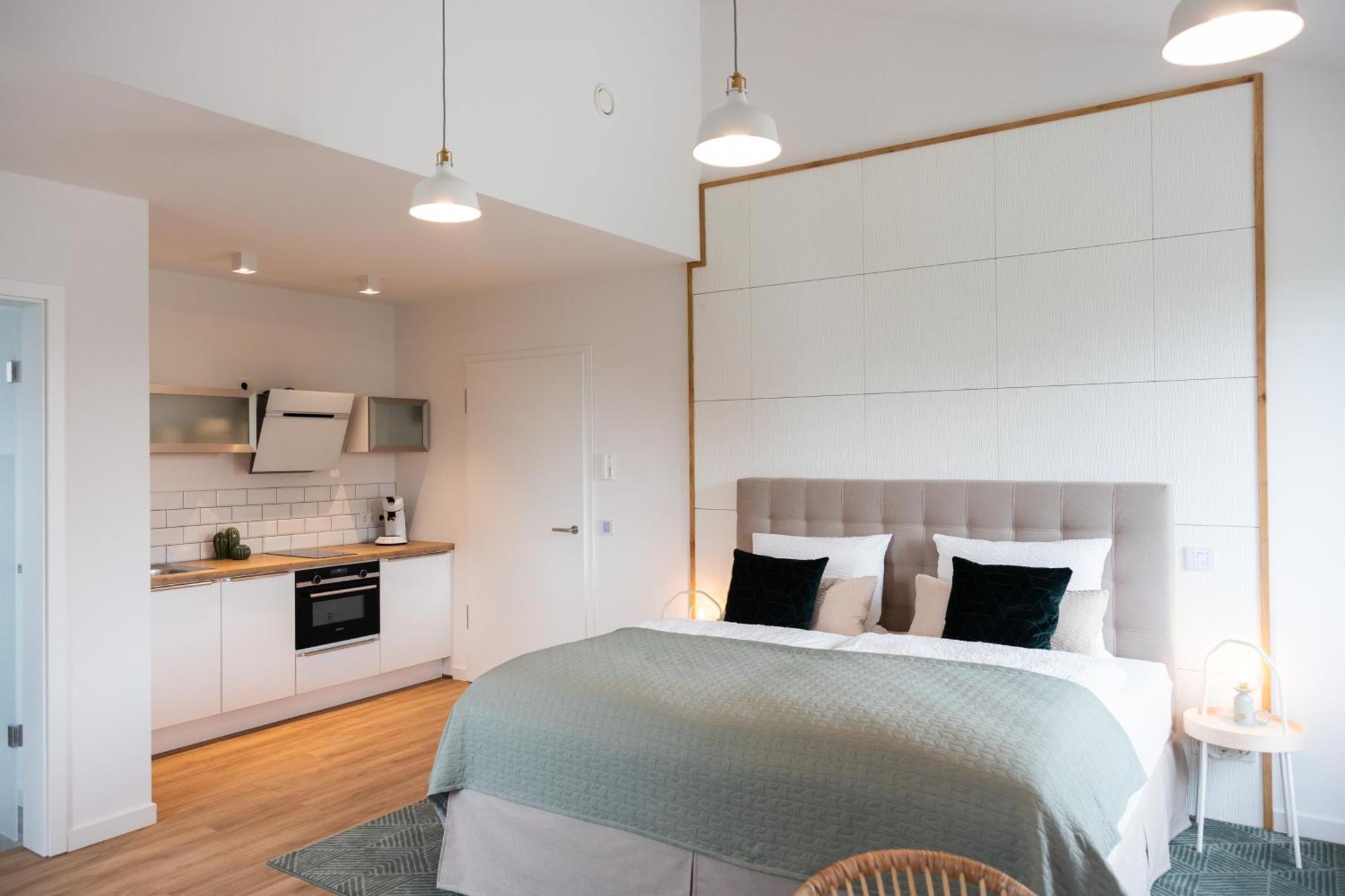 Moderne Neue Apartments Zum Wohlfuehlen Im Boardinghouse Bed & Butter Hasbergen 외부 사진