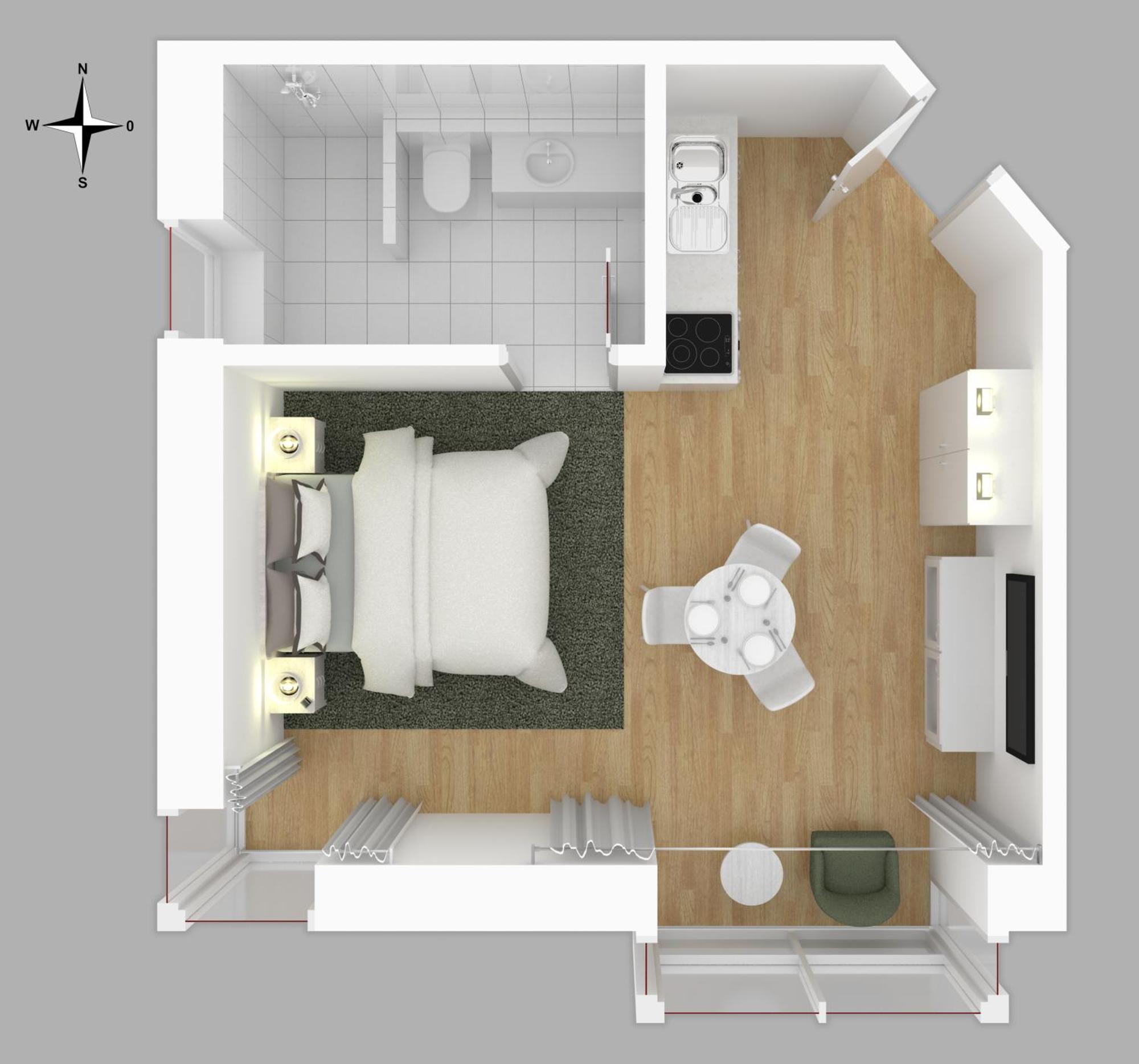 Moderne Neue Apartments Zum Wohlfuehlen Im Boardinghouse Bed & Butter Hasbergen 외부 사진